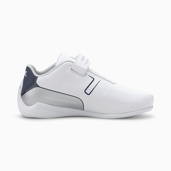 Scuderia Ferrari Drift Cat 8 Little Kids' Shoes, Puma White-Peacoat, extralarge