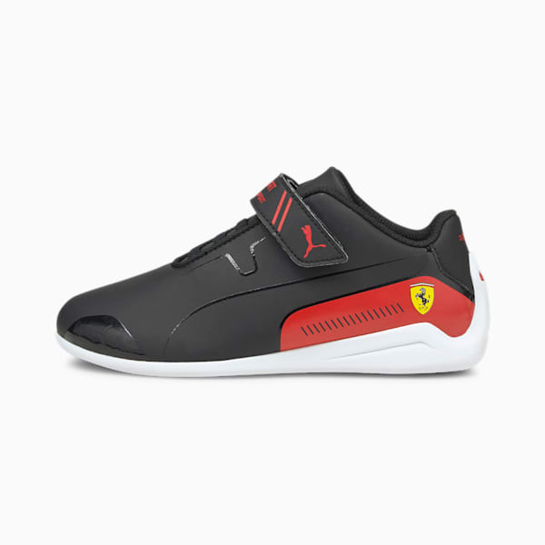 Scuderia Ferrari Drift Cat 8 Little Kids' Shoes, Puma Black-Rosso Corsa, extralarge