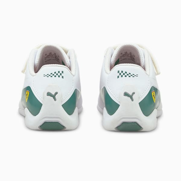 Scuderia Ferrari Drift Cat 8 V Kids' Sneakers, Rosso Corsa-Puma White, extralarge-IND