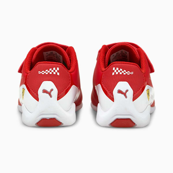 Scuderia Ferrari Drift Cat 8 Little Kids' Shoes, Puma White-Blue Spruce, extralarge
