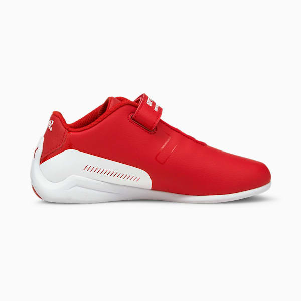 Scuderia Ferrari Drift Cat 8 Little Kids' Shoes, Puma White-Blue Spruce, extralarge