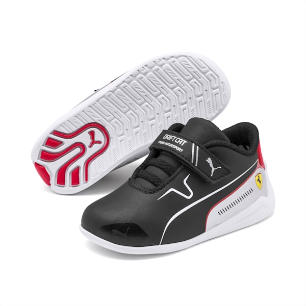 SF Drift Cat 8 V Inf Unisex Shoes, Puma Black-Puma White, extralarge-IND