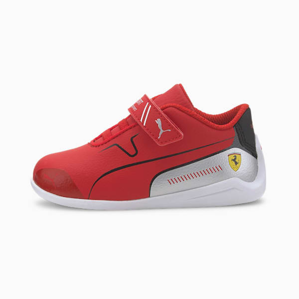 Scuderia Ferrari Drift Cat 8 Toddler Shoes, Rosso Corsa-Puma Black, extralarge