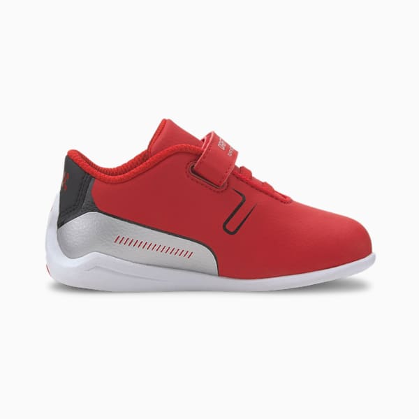 Tenis Scuderia Ferrari Drift Cat 8 para Bebé, Rosso Corsa-Puma Black, extralarge