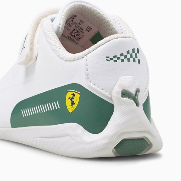 Scuderia Ferrari Drift Cat 8 Toddler Shoes, Rosso Corsa-Puma White, extralarge
