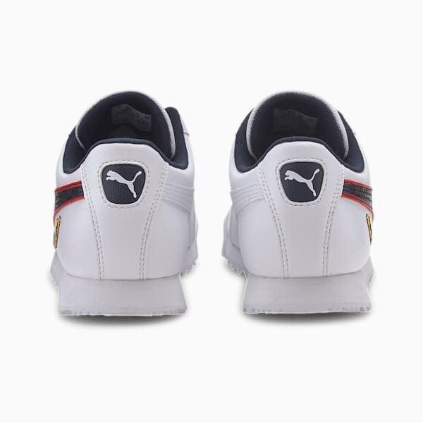 Scuderia Ferrari Roma Sneakers JR, Puma White-Peacoat, extralarge