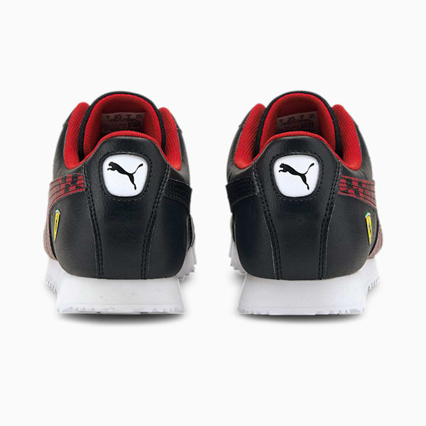 Scuderia Ferrari Roma Sneakers JR, Puma Black-Rosso Corsa, extralarge