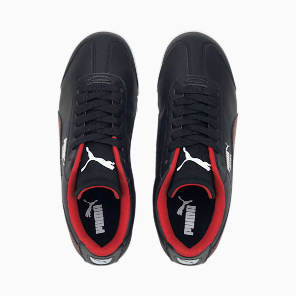 Scuderia Ferrari Roma Sneakers JR, Puma Black-Rosso Corsa, extralarge