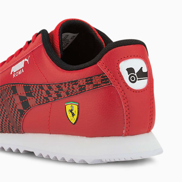 Scuderia Ferrari Roma Little Kids' Shoes, Rosso Corsa-Puma Black, extralarge