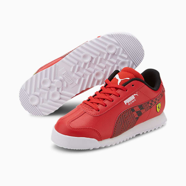 Scuderia Ferrari Roma Little Kids' Shoes, Rosso Corsa-Puma Black, extralarge