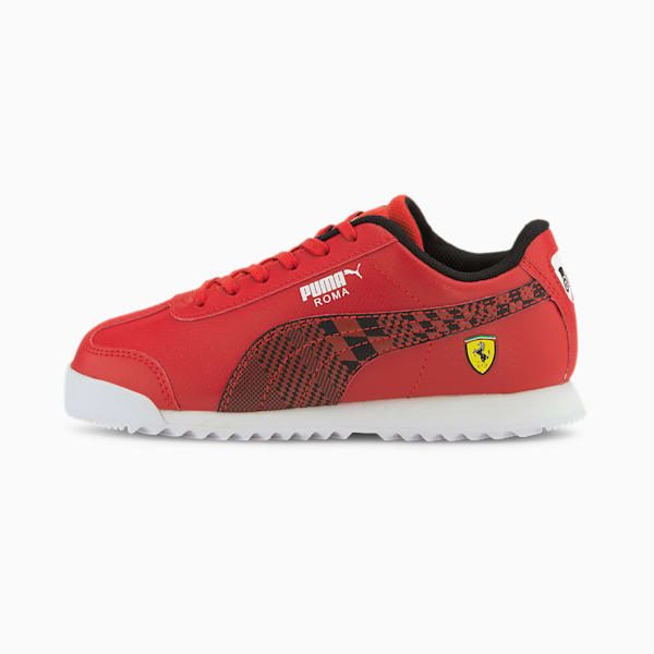 Scuderia Ferrari Roma Little Kids' Shoes, Rosso Corsa-Puma Black, extralarge