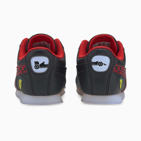 Scuderia Ferrari Roma Toddler Shoes, Puma Black-Rosso Corsa, extralarge