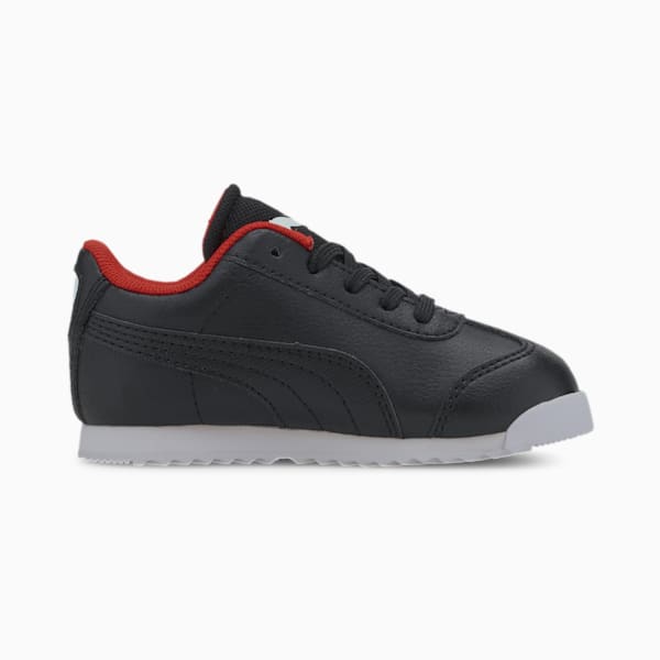 Scuderia Ferrari Roma Toddler Shoes, Puma Black-Rosso Corsa, extralarge