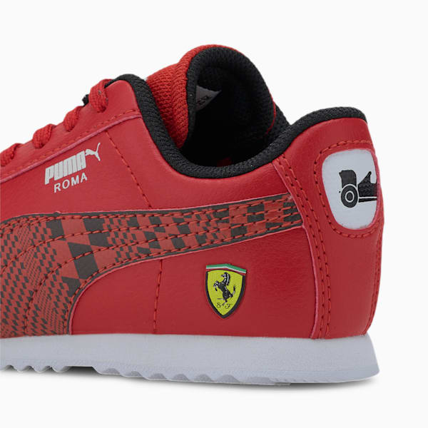 Scuderia Ferrari Roma Toddler Shoes, Rosso Corsa-Puma Black, extralarge