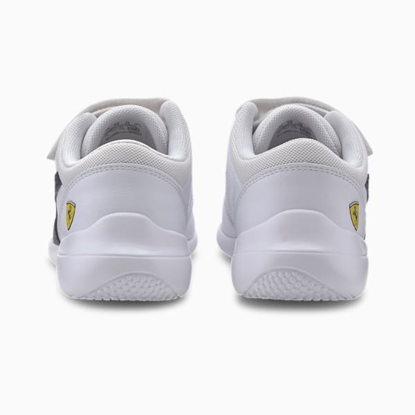 Scuderia Ferrari Kart Cat III Little Kids' Shoes, Puma White-Peacoat, extralarge