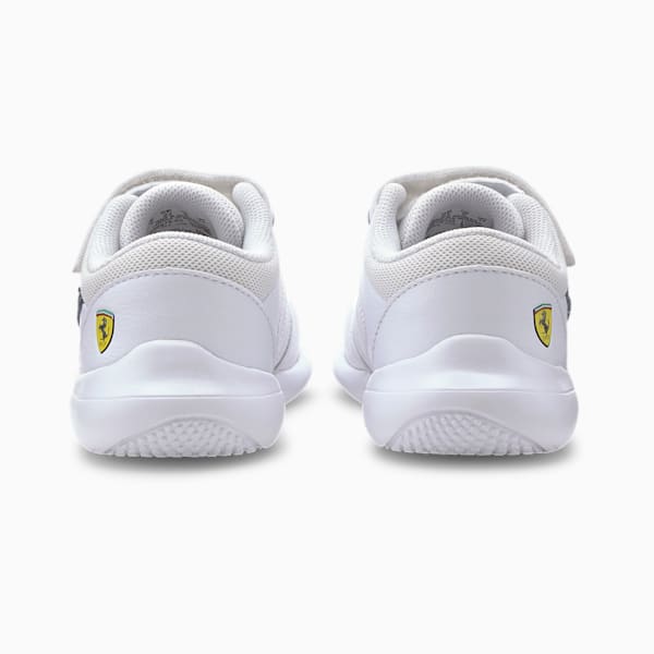 Scuderia Ferrari Kart Cat III Toddler Shoes, Puma White-Peacoat, extralarge