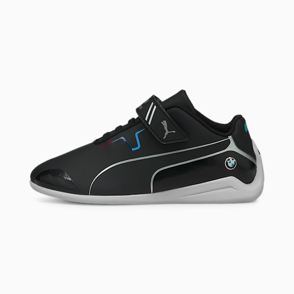 BMW M Motorsport Drift Cat 8 Kids' Shoes, Puma Black-Puma Black, extralarge-IND