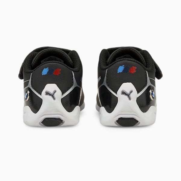 BMW M Motorsport Drift Cat 8 Toddler Shoes, Puma Black-Puma Black, extralarge