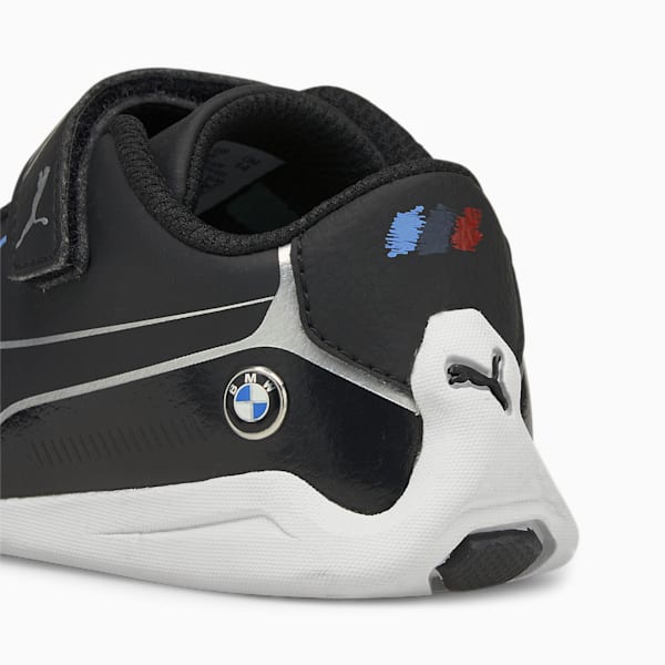 Tenis Running BMW M Motorsport Drift Cat 8 V para Bebé, Puma Black-Puma Black, extralarge