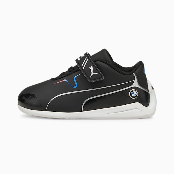 BMW M Motorsport Drift Cat 8 Toddler Shoes, Puma Black-Puma Black, extralarge