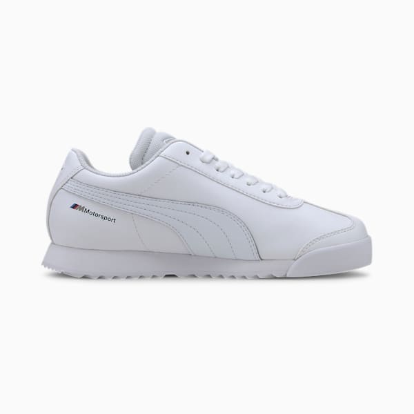 BMW M Motorsport Roma Sneakers JR, Puma White-Puma White, extralarge