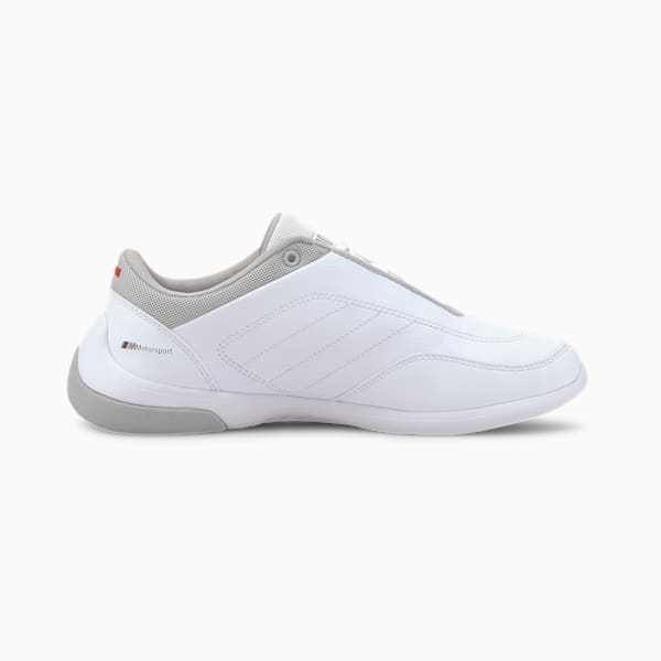 BMW M Motorsport Kart Cat III Motorsport Shoes JR, Puma White-Puma White, extralarge