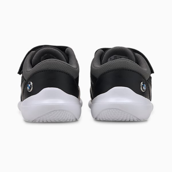 BMW M Motorsport Kart Cat III Toddler Shoes, Puma Black-Puma Black, extralarge