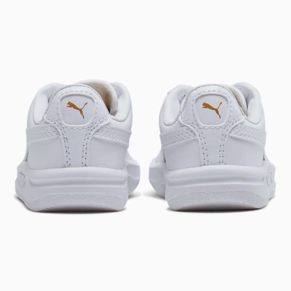 GV Special Toddler Shoes, Puma White-Puma Team Gold