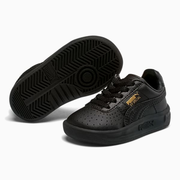 Zapatos GV Special para bebés, Puma Black-Puma Team Gold, extragrande