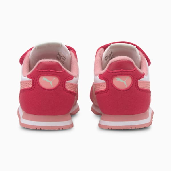 Zapatilas Cabana Racer para niños, Puma White-BRIGHT ROSE-Peony, extralarge