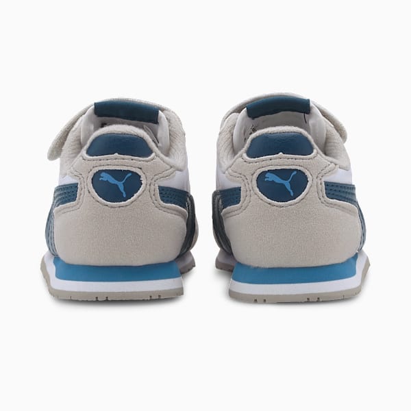 Zapatilas Cabana Racer para niños, Puma White-Dresden Blue, extralarge