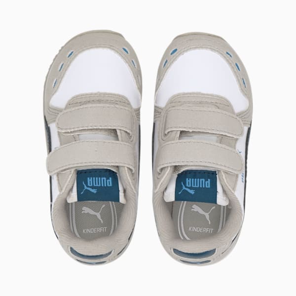 Cabana Racer SL Toddler Shoes, Puma White-Dresden Blue, extralarge
