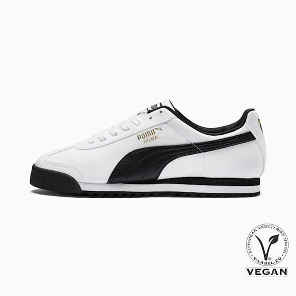 Roma Basic Sneakers, white-black