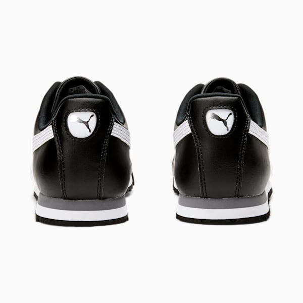 Zapatos deportivos Roma Basic, black-white-puma silver