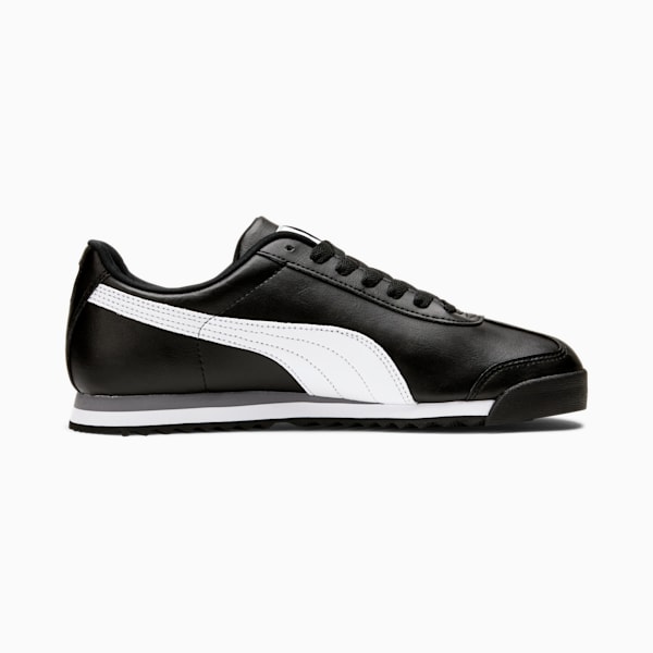 Roma Basic Sneakers, black-white-puma silver, extralarge