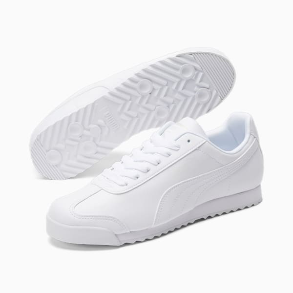 Zapatos deportivos Roma Basic, blanco-gris claro