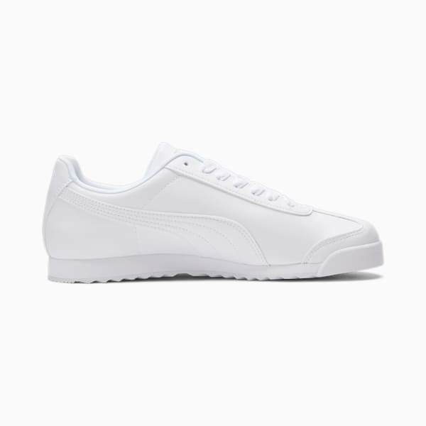 Zapatos deportivos Roma Basic, blanco-gris claro, extragrande