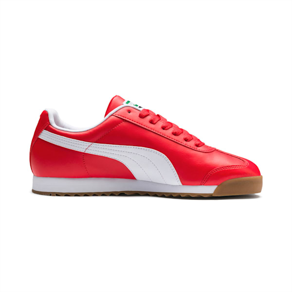 Roma Basic Men's Sneakers, High Risk Red-Puma White, extralarge-IND