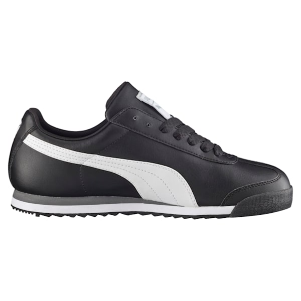 Baskets Roma Basic Jeune, black-white-puma silver, extralarge