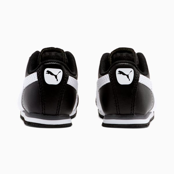 Roma Basic Toddler Shoes, black-white-puma silver, extralarge