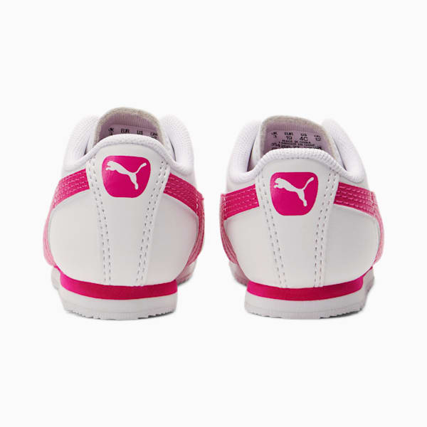 Roma Basic Toddler Shoes, white-fuchsia purple, extralarge