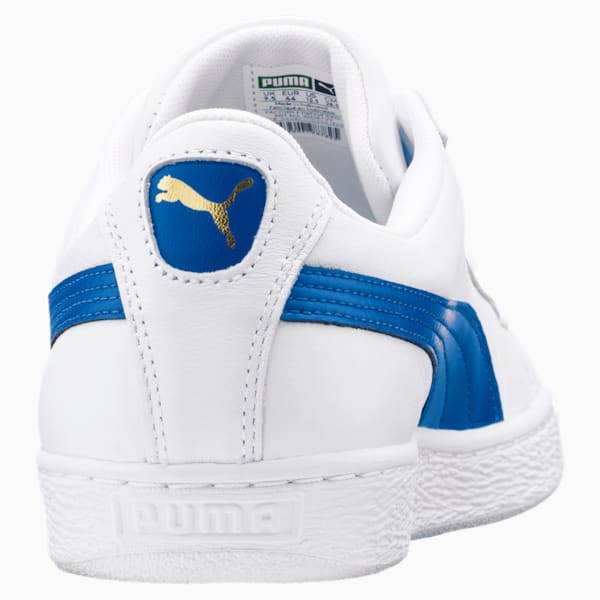 Basket Classic LFS Men's Shoes, Puma White-Turkish Sea, extralarge-IND