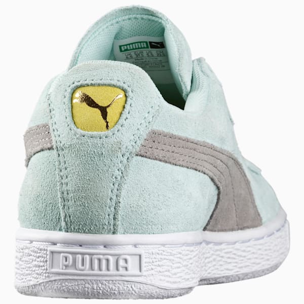 Suede Classic Women's Sneakers, fair aqua-drizzle, extralarge