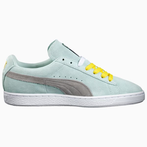  PUMA Womens Suede IRI Wild Classic Sneaker, Lotus-puma White,  6.5