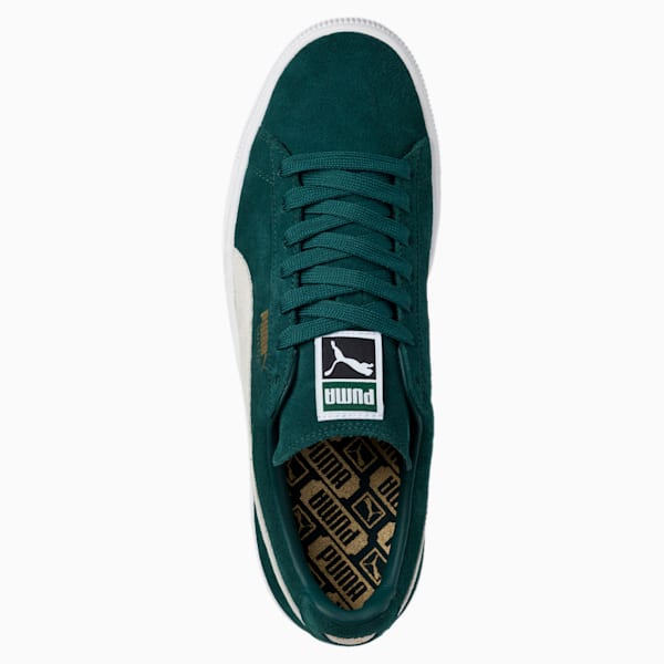 Suede Classic+ Sneakers, Ponderosa Pine-Puma White, extralarge-IND