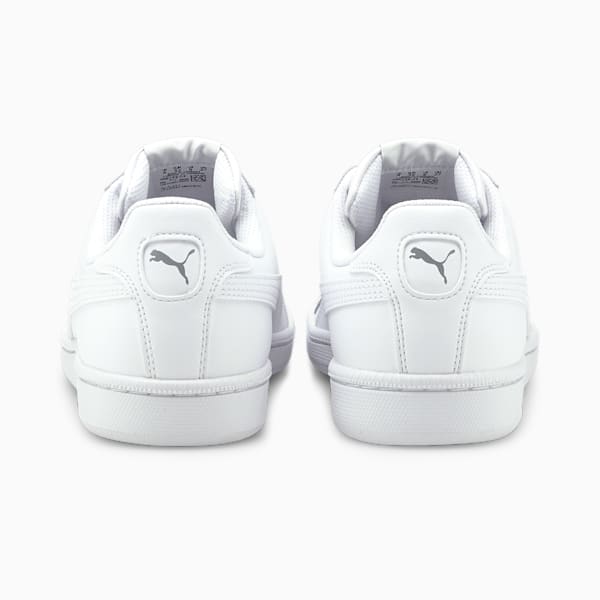 Smash Leather Unisex Sneakers, white, extralarge-AUS