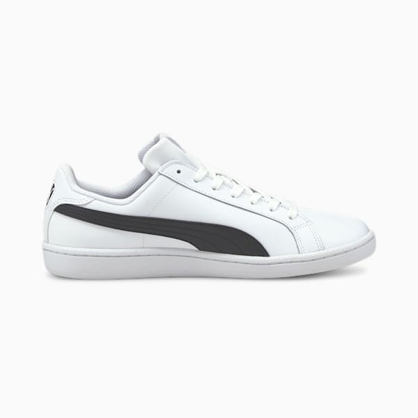 Smash Leather Unisex Sneakers, white-black-white, extralarge-IDN