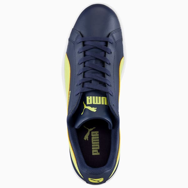 Smash Leather Sneakers, peacoat-sulphur spring, extralarge-IND