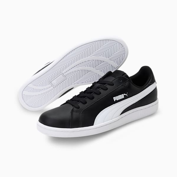 Smash Leather Sneakers, black-white, extralarge-IND