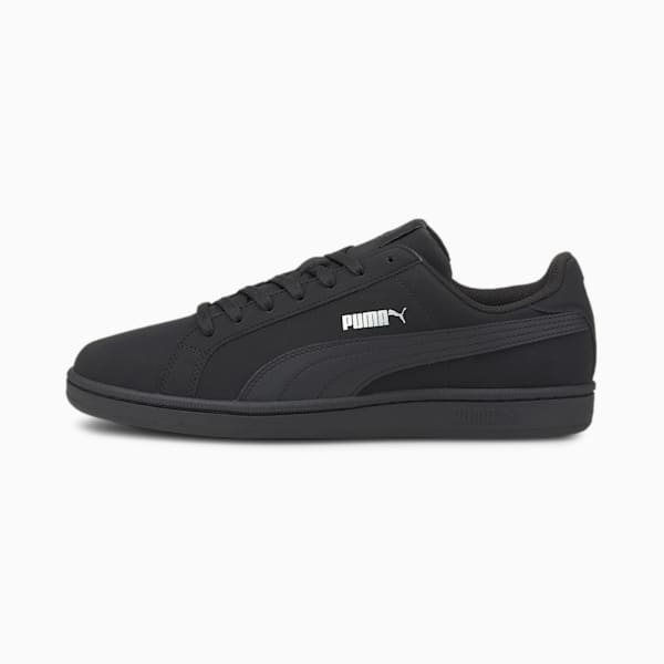 プーマ スマッシュ バック スニーカー, black-puma silver, extralarge-JPN